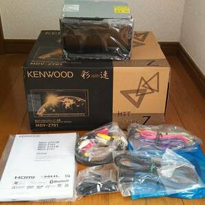 【未使用！ KENWOOD 彩速ナビ MDV-Z701 地図データ最新版に更新済！】の画像1