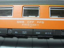 【現状品・箱なし】ARNOLD Nゲージ SBB CFF 客車・Am 1等車 （スイス）_画像4