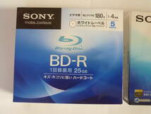 SONY ビデオディスク　BDーR　５枚パック×２個_画像3