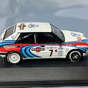 イクソ 製 ランチャ デルタ インテグラーレ 16V 1990年 モンテカルロ ラリー 優勝車   1/43の画像5