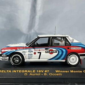 イクソ 製 ランチャ デルタ インテグラーレ 16V 1990年 モンテカルロ ラリー 優勝車   1/43の画像1