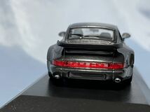 ミニチャンプス製　　ポルシェ　911 ターボ Bメタ　　　　　1990年　　　　1/43_画像7