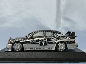 ミニチャンプス製　　メルセデスベンツ　190E 2.5-16 EVO 1/43