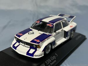 ミニチャンプス 製　　BMW 320i グループ5 DRM 1977年　　ロニー　ピーターソン　　　1/43