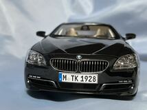 BMW特注　　BMW 6シリーズ　グラン　クーペ 黒　　　1/18_画像5