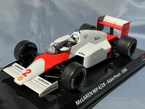 ディアゴスティーニ　　F1 マクラーレン　MP 4/2B アラン　プロスト　　1985年　　1/24