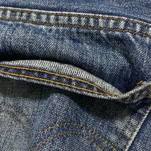 70s LEVI'S リーバイス 646 BIGE ジーンズ デニム W72 ブーツカット オレンジタブ トップボタン裏刻印10 TALON42 ビンテージ 24-0307_画像9