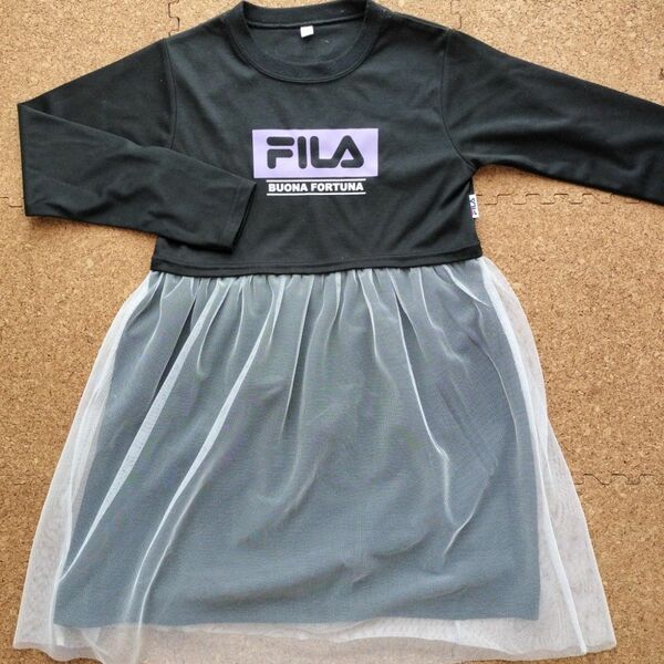 FILA チュールスカートワンピース