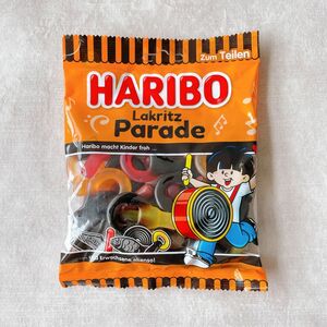 HARIBO【日本未販売】lakritz parade 175g 黒いグミ