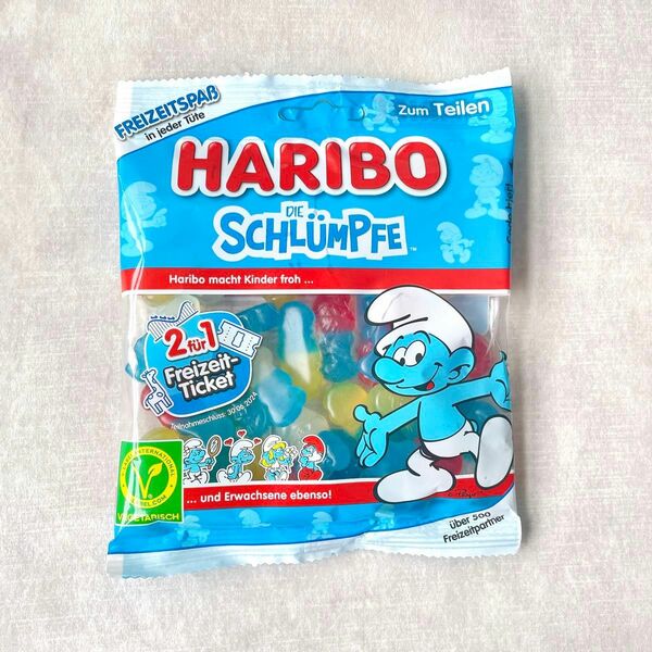 HARIBO【日本未販売】die schlmpfe 175g スマーフハリボー　