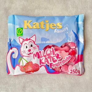 Katjes【日本未販売】MILCH KATER fruitshake 275g カッチェス　ねこ