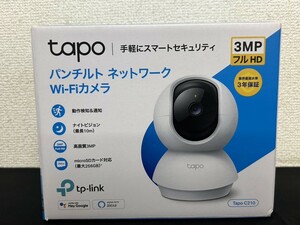 美品　A1　Tapo　C210　パンチルト　ネットワーク　Wi-Fiカメラ　フルHD　ペットカメラ　元箱付　通電確認済み　現状品