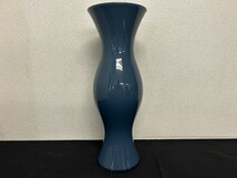 A3　ROYAL COPENHAGEN　ロイヤルコペンハーゲン　CRYSTAL　フラワーベース　花瓶　花器　高さ約40㎝　現状品_画像7