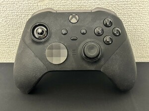 A1　Microsoft　マイクロソフト　XBOX　ELITE SERIES 2　ワイヤレスコントローラー　シリーズ2　通電確認済み　現状品