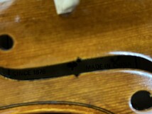 A1　Schmidt　シュミット　VS-3　ヴァイオリン　バイオリン　弦楽器　ケース付き　1876　現状品_画像6