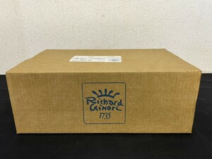 未使用保管品 A1 Richard Ginori リチャードジノリ フィオッコグレース リボン カップ＆ソーサー 3客 元箱付 ブランド食器 西洋陶磁 現状品