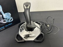 A3　Logitech　ロジテック　ロジクール　EXTREME 3D PRO　フライトスティック　元箱付　現状品_画像3