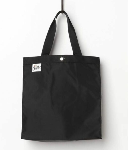 【新品未開封】ドリフター ナイロンスクエアトートバッグ 黒Sサイズ DRIFTER PAPER BAG TOTE S エコバッグ