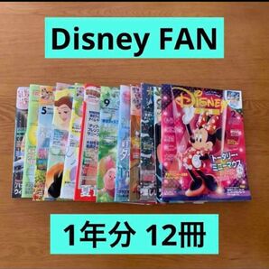 Disney FAN 2021年3月号〜2022年2月号 12冊