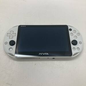 【1円～】ソニー SONY PSVITA 本体 [ホワイト] PCH-2000 ゲーム 初期化/動作確認済【中古品】