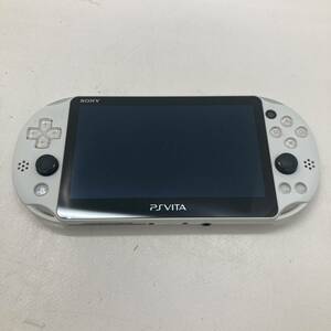 [1 иен ~] Sony SONY PSVITA корпус [ белый ] PCH-2000 игра первый период ./ рабочее состояние подтверждено [ б/у товар ]