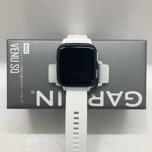 【1円～】ガーミン(GARMIN) スマートウォッチ 本体 Venu Sq Music 腕時計 ヘルスケア【中古品】