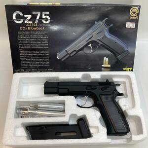 【1円～】Carbon8(カーボネイト) CO2 ガスブローバック Cz75 2nd.ver CB01BK ミリタリー ガスガン ハンドガン【中古品】