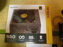 即決 送料無料 無煙 無ペット antec NeoECO CLASSIC 550W + antec 3speed ケースファン4個_画像2