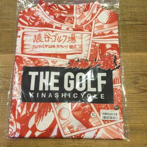 木梨サイクル　The golf プロゴルファー猿　コラボ　モックネック半袖　XL