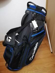 ★新品／スタンドキャディバッグ (青４)【テーラーメイド★TaylorMade／9.5型：2.2kg／47インチ対応／TB462】