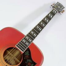 1812 【希少】 MORRIS モーリス アコースティックギター WD-30 アコギ チェリーサンバースト DOVEモデル ジャパンビンテージ ヴィンテージ_画像5