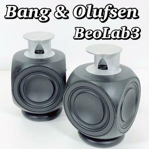 1877 バング&オルフセン Bang & Olufsen BeoLab 3 超希少 ブックシェルフスピーカーペア スタンド（台座）付き ベタつきあり 送料無料