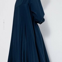 ZARA ザラ pleated shirt dress プリーツシャツワンピース ロングワンピース マキシワンピース　プリーツスカート_画像2