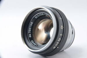 ★外観美品★ Nippon Kogaku Japan NIKKOR-H・C 5cm F2 Sマウント L566 #880