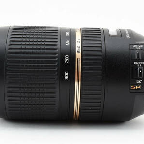 ★良美品★ タムロン TAMRON SP 70-300mm F4-5.6 Di VC USD A005 ニコン用 OL048 #1380の画像6