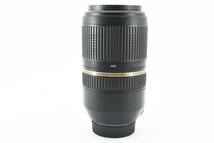 ★新品級★ タムロン TAMRON SP 70-300mm F4-5.6 Di VC USD A005NⅡニコン用 OL056 #1650_画像9