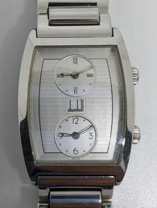 【中古】dunhill ダンヒル スクエア メンズ クォーツ 腕時計 WR30M