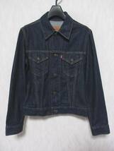 Levi's リーバイス デニムジャケット 78500-301 レディース S　濃紺 irmri kn1800_画像1