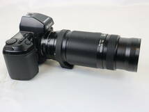 Nikon/ニコン AF F-801s フィルム カメラ レンズ NIKKOR 75-300MM 1：4.5-5.6 通電OK 現状品 一眼 コレクション 80サイズ_画像3