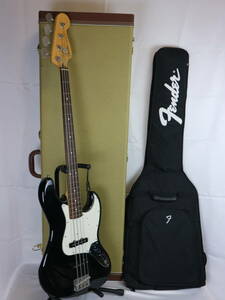 Fender/フェンダー JAZZ BASS ジャズベース ブラック 日本製 シリアル T062711 ハードケース/ソフトケース 付 楽器/エレキ 200サイズ