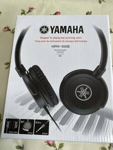 YAMAHAヤマハ★ヘッドホン(黒ブラック)★電子ピアノ電子楽器に★HPH-100B