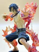 現状品 箱無し フィギュアーツzero ワンピース フィギュア ポートガス ・D ・エース battle ver. ONE PIECE_画像7