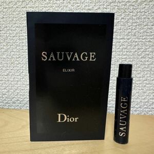 【新品】クリスチャン ディオール ソヴァージュ エリクシール サンプル　SAUVAGE ELIXIR 1ml