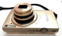 ★Canon キャノン IXY 430F ゴールド色 4.3-21.5mm 1:2.7-5.9《動作確認済》※バッテリーあり、互換USB充電器付 中古※税込価格★_画像4