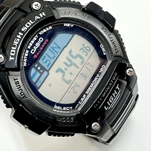 ☆CASIO/カシオ タフソーラー W-S220 メンズ腕時計《現状稼働/訳アリ/中古品》☆ の画像1