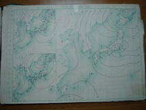 戦前 中央気象台発行大判天気図 明治41年10-12月期92枚一括■朝鮮台湾中国測候所データ大量■釜山木浦仁川平壌元山台南澎湖島台北大連上海_画像4