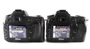 Nikon D80 err表示ボディ2台＋バッテリー2個＋充電器1台