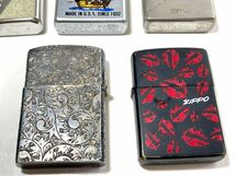 火花確認済み　ZIPPO ジッポー まとめて7点　喫煙具 喫煙グッズ オイルライター　Silver950 など　Sterling_画像5