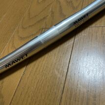 MAWET 軽量165gΦ25.4フラットバー ハンドルバー560mm6061アルミ　ビンテージ_画像2