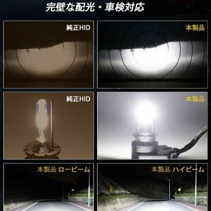 ポン付け D2S/D2R led ヘッドライト 20,000LM 爆光 ledバルブ 車検対応 led化 純正HID交換 35w 6500k 12V 対応 キャンセラー内蔵 FG340の画像5